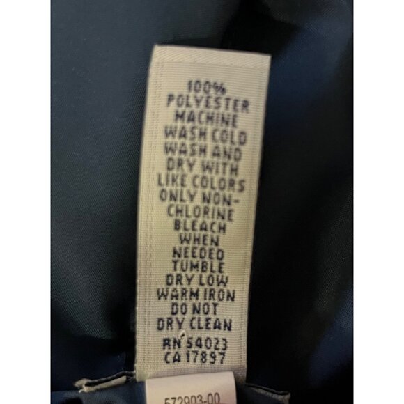 GapKids Puffer Vest Boys XXL Used Reversible Blue Brown - Picture 9 of 14